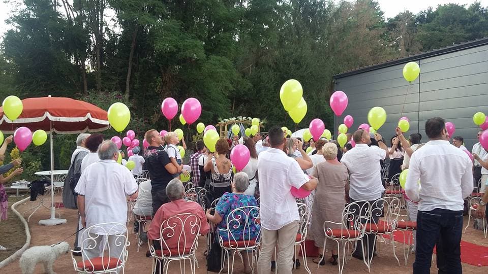 Lâcher de ballons — cocktail